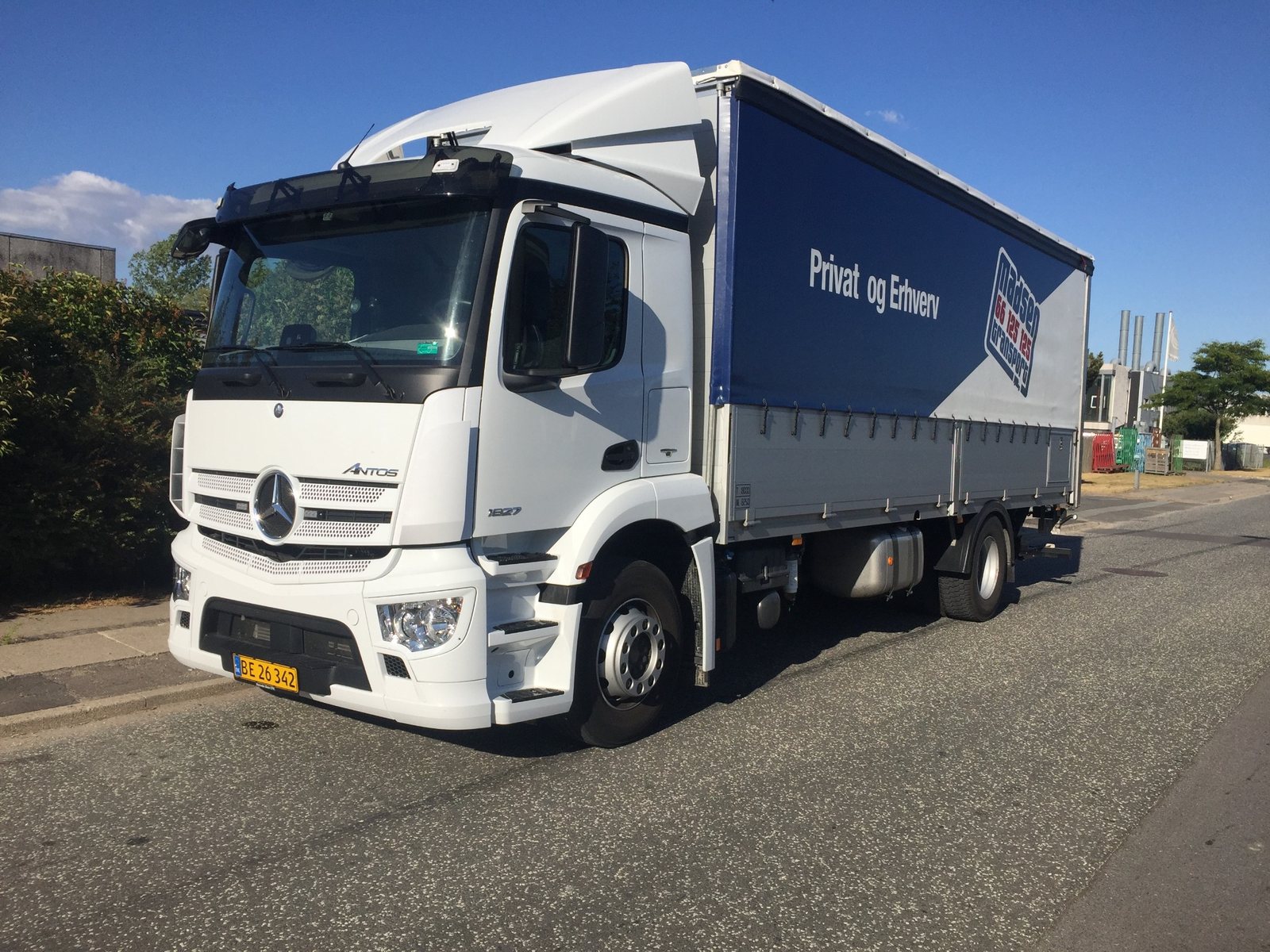 Madsen Transport lastbil - vognmand i Herlev og på Sjælland